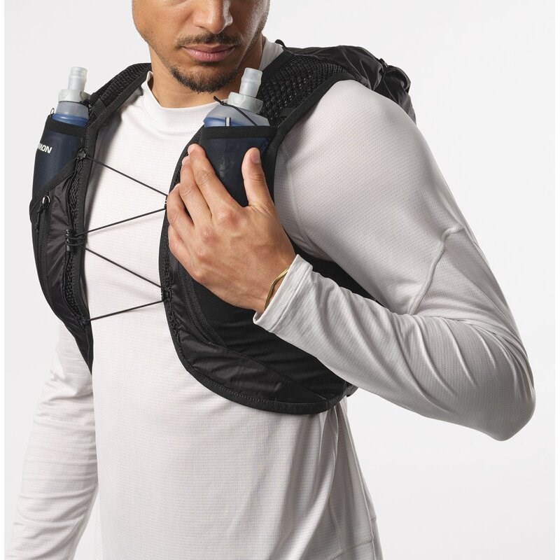 Salomon Rucksack ACTIVE SKIN 12 SET Laurel - Lorbeerkranz/Seerose/ALOE WASH