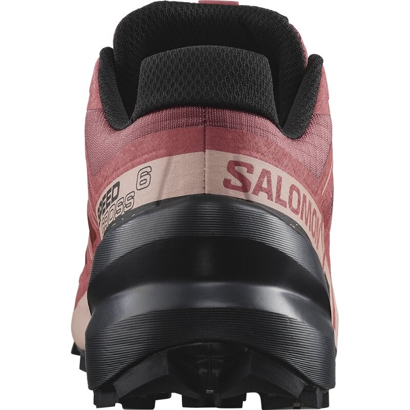 Salomon Damen Trailrunningschuhe SHOES SPEEDCROSS 6 W - Kuhhaut/Schwarz/Englische Rose