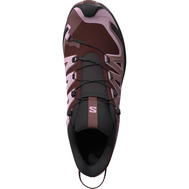 Salomon Damen Trailrunningschuhe SHOES XA PRO 3D V9 W Rum - Rumrosine/Orchideenstrauß/Canyon Cl