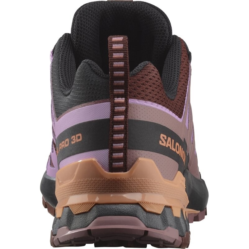 Salomon Damen Trailrunningschuhe SHOES XA PRO 3D V9 W Rum - Rumrosine/Orchideenstrauß/Canyon Cl