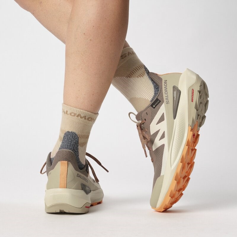 Salomon Damen Multifunktionsschuhe SHOES ELIXIR ACTIV GTX W - Falke/Weißer Pfeffer/Papaya