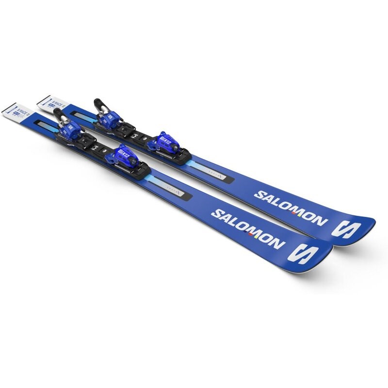 Salomon Kinder Racing Ski NX - Rennblau/Weiß