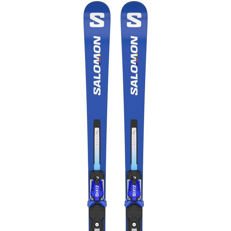 Salomon Kinder Racing Ski NX - Rennblau/Weiß