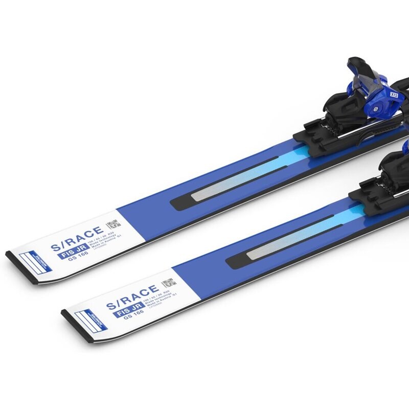 Salomon Kinder Racing Ski NX - Rennblau/Weiß