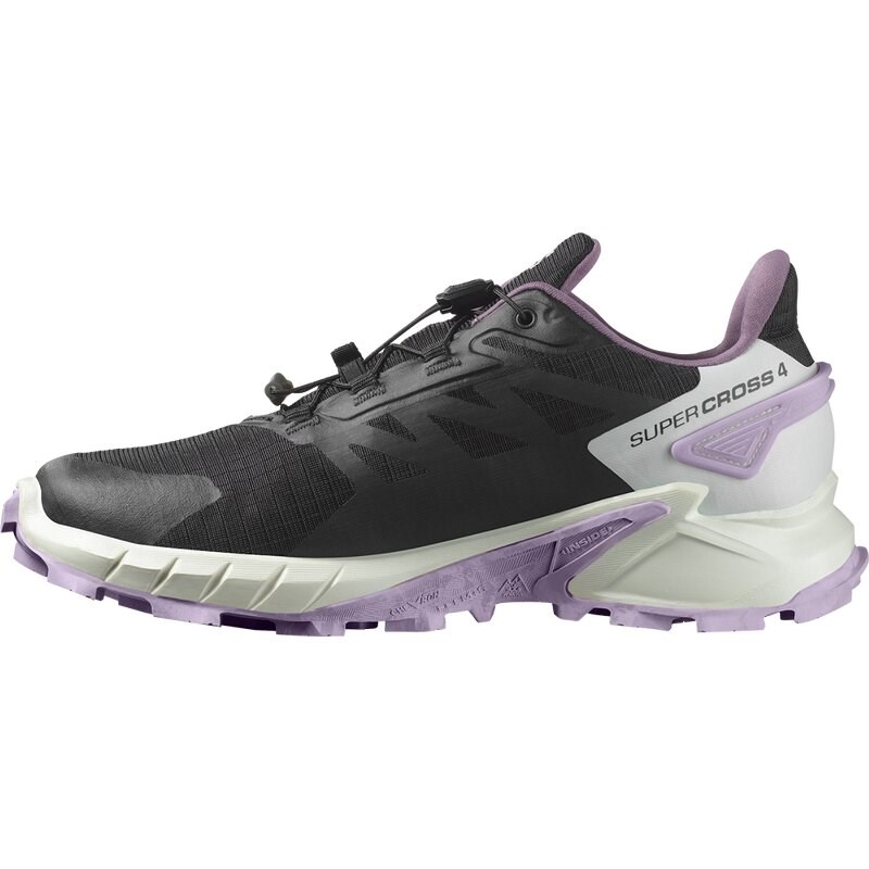 Salomon Damen Trailrunningschuhe SHOES SUPERCROSS 4 GTX W - Schwarz/Vanilleeis/Orchideenblüte
