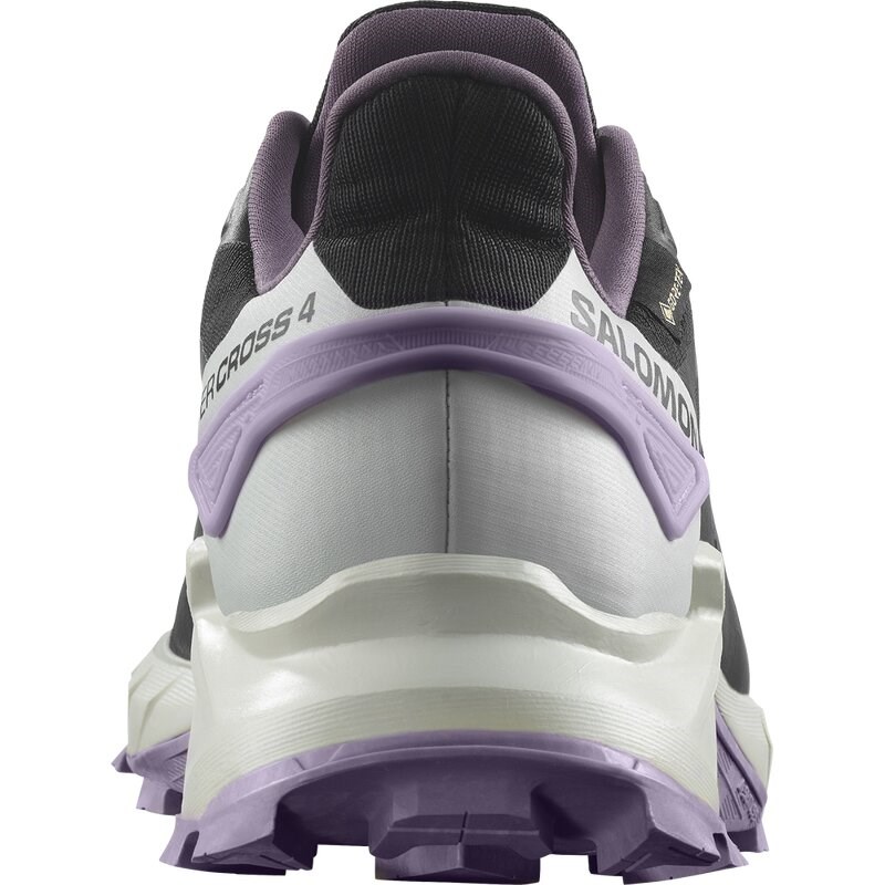 Salomon Damen Trailrunningschuhe SHOES SUPERCROSS 4 GTX W - Schwarz/Vanilleeis/Orchideenblüte