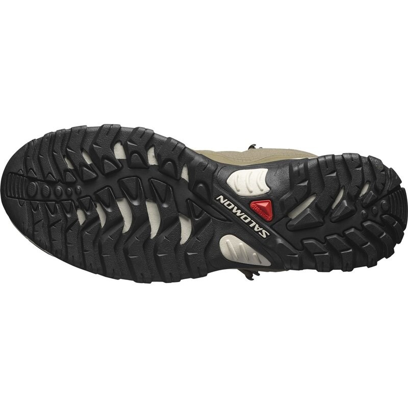 Salomon Herren Stiefel SHOES SHELTER WP Stone - Steingrau/Schwarz/Regentag