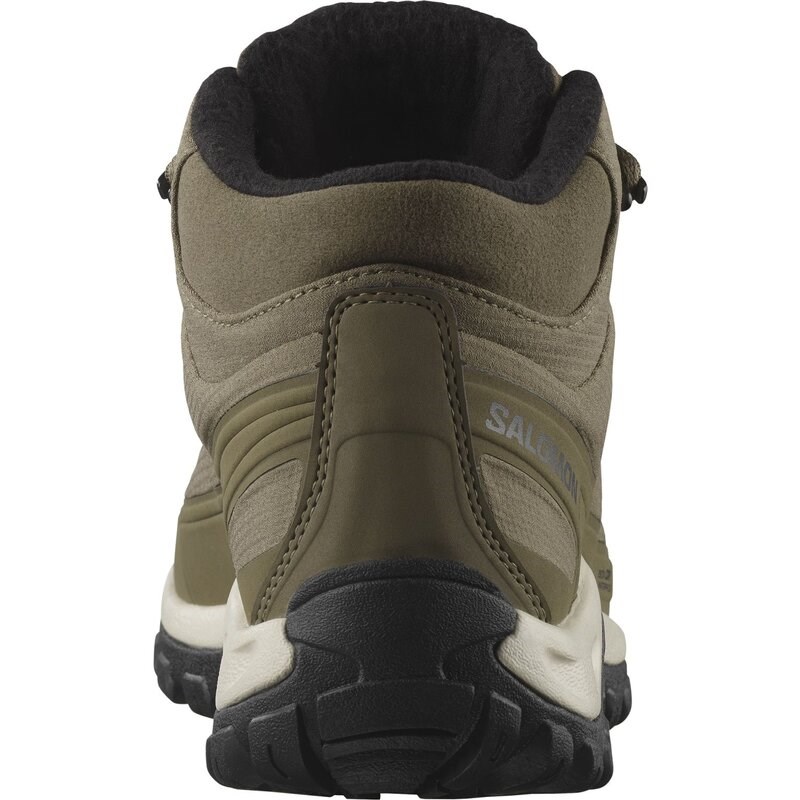 Salomon Herren Stiefel SHOES SHELTER WP Stone - Steingrau/Schwarz/Regentag