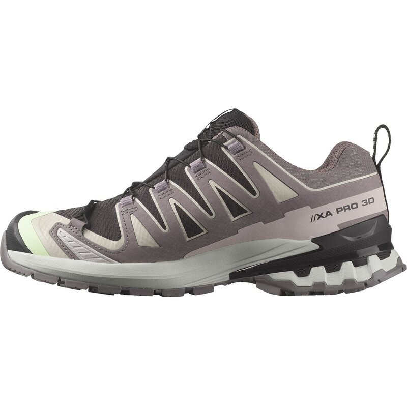 Salomon Damen Trailrunningschuhe SHOES XA PRO 3D V9 GTX W - Schwarz/Patinagrün/Grauviolett