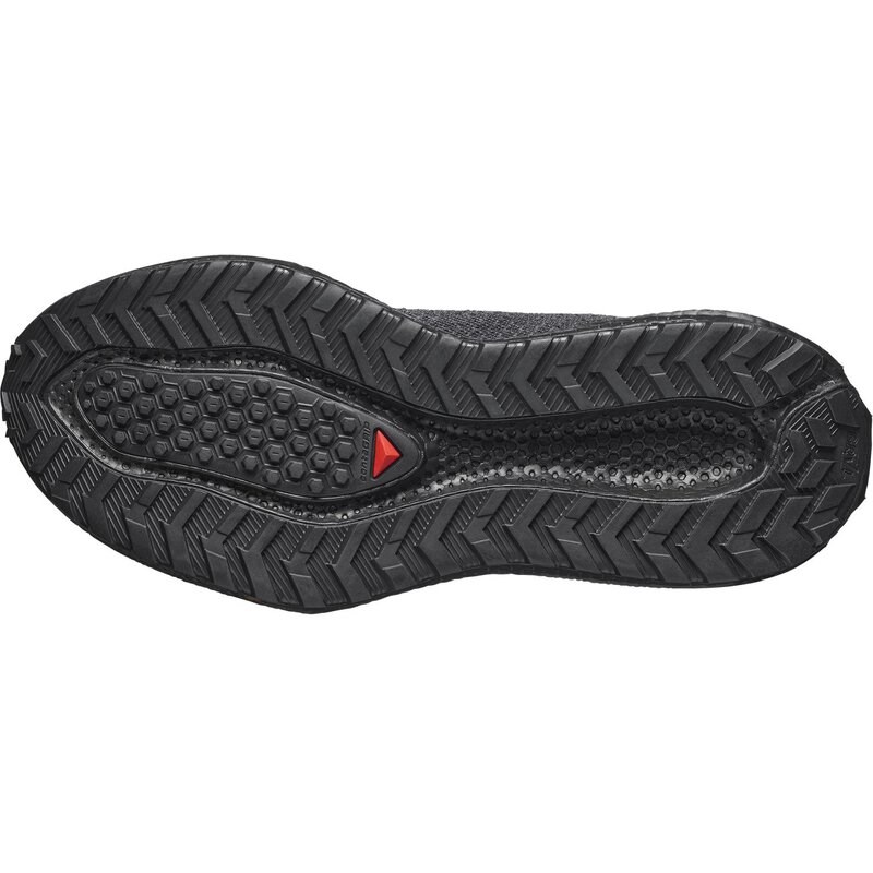 Salomon Herren Laufschuhe SHOES AERO GLIDE 4 GRVL - Schwarz/Asphalt/Schwarz