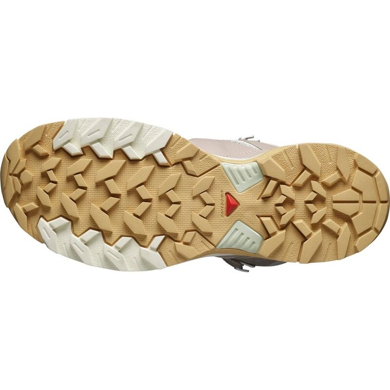 Salomon Damen Trekkingstiefel SHOES X ULTRA 360 EDGE MID GTX W - Regentag/Etherea/Kanariengrün