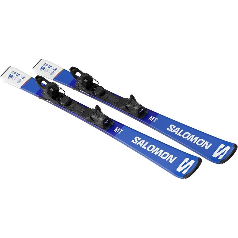 Salomon Kinder All-Mountain Ski E - Race Blue/Weiß