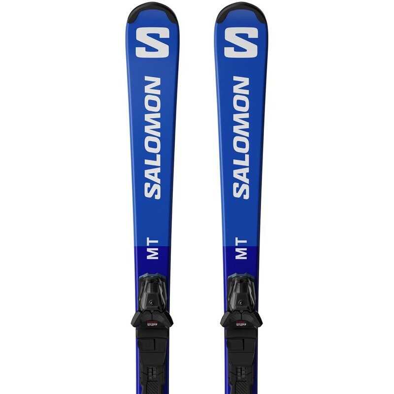 Salomon Kinder All-Mountain Ski E - Race Blue/Weiß