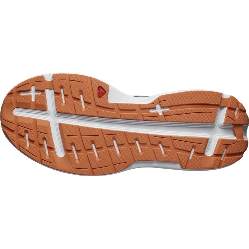 Salomon Herren Laufschuhe SHOES AERO GLIDE - Schwarz/Legierung/Korallengold