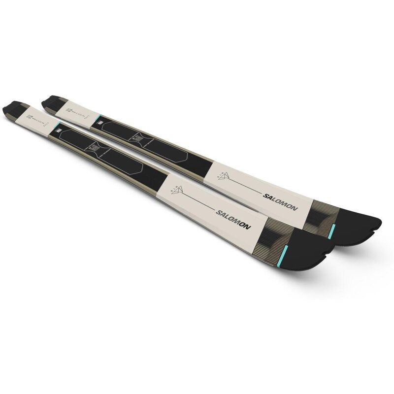 Salomon Damen Freeride Ski N MTN 86 W CARB - Regentag/Schwarz/Arubablau