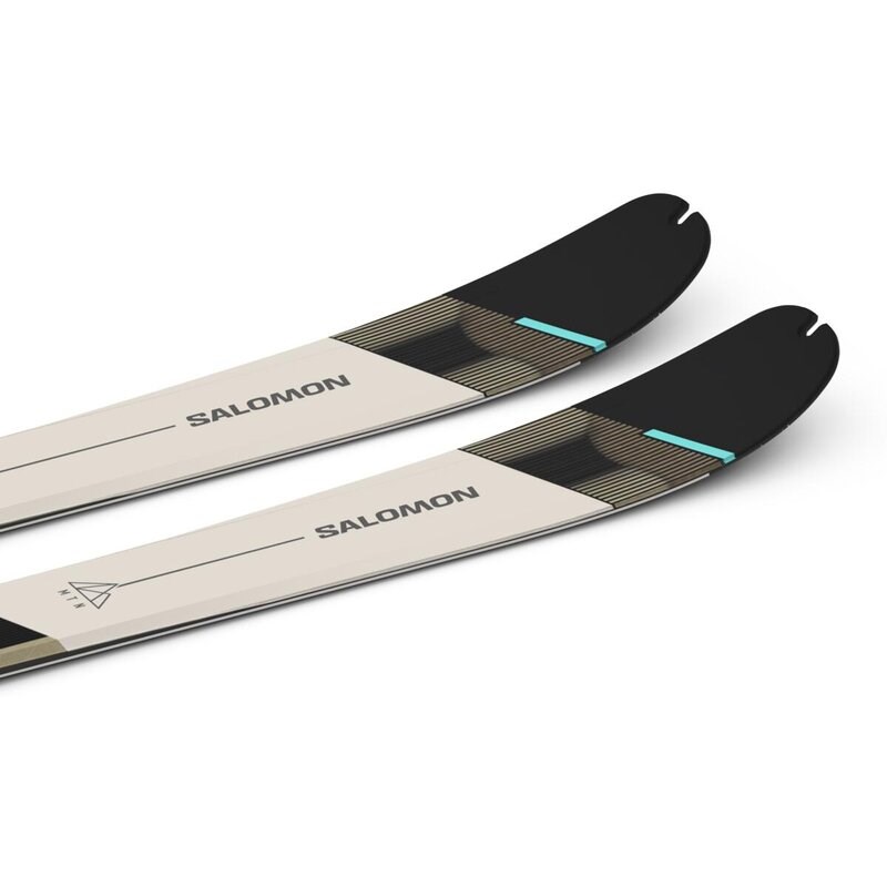 Salomon Damen Freeride Ski N MTN 86 W CARB - Regentag/Schwarz/Arubablau