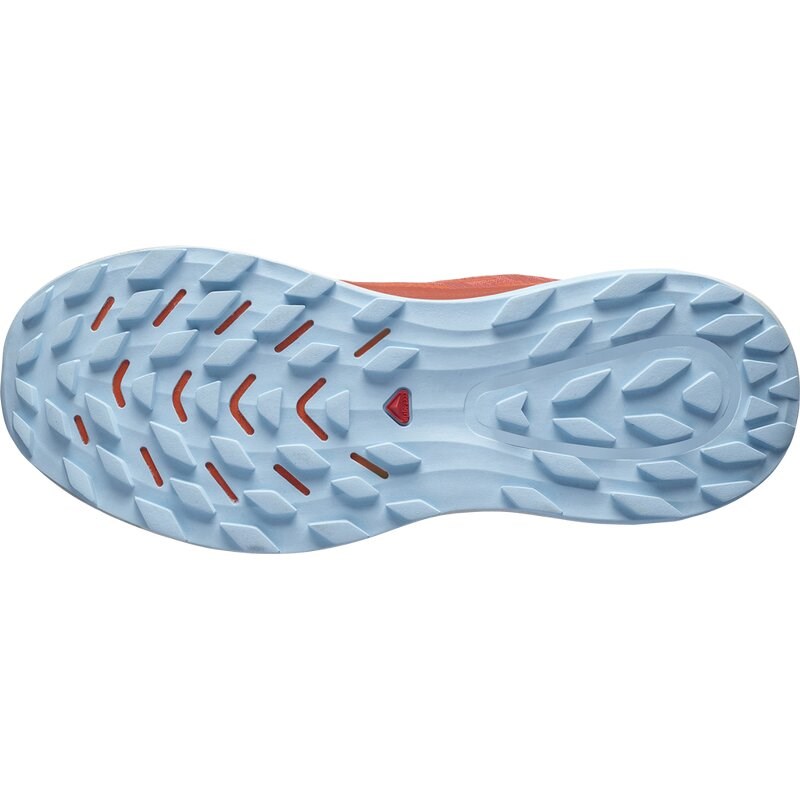 Salomon Damen Trailrunningschuhe Ultra - Orange/Silber/Rot/Grau/Hellblau