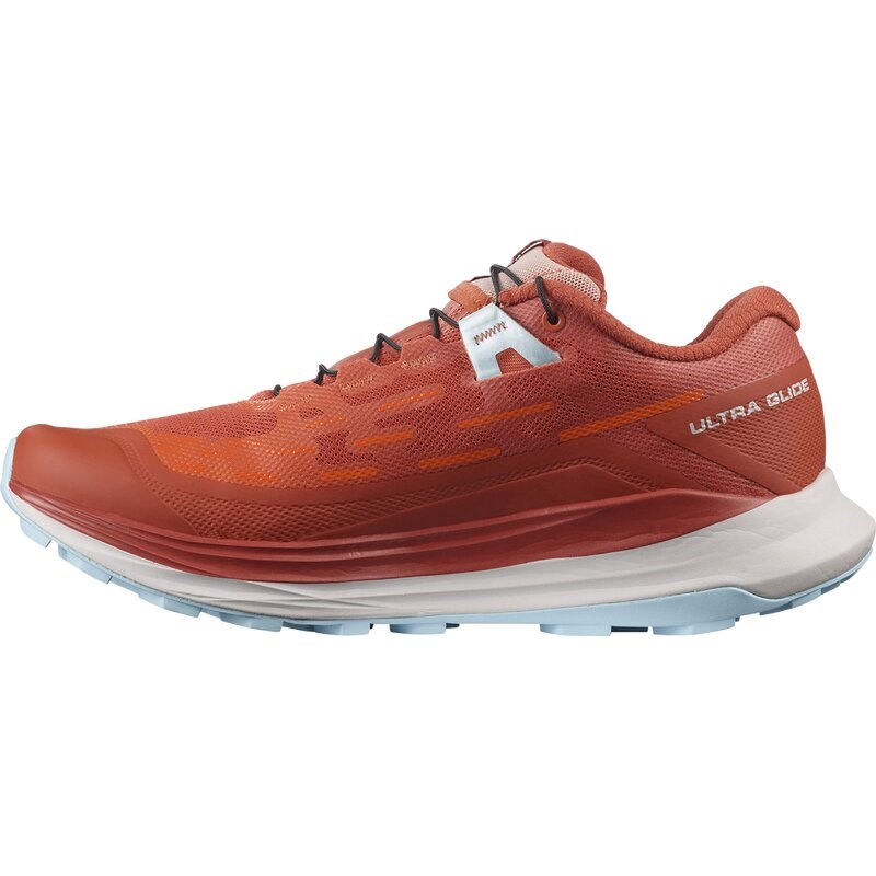 Salomon Damen Trailrunningschuhe Ultra - Orange/Silber/Rot/Grau/Hellblau