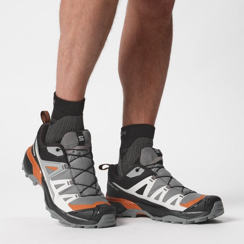 Salomon Herren Multifunktionsschuhe SHOES X ULTRA 360 GTX - Ruhiger Schatten/Schwarz/Gewürzroute