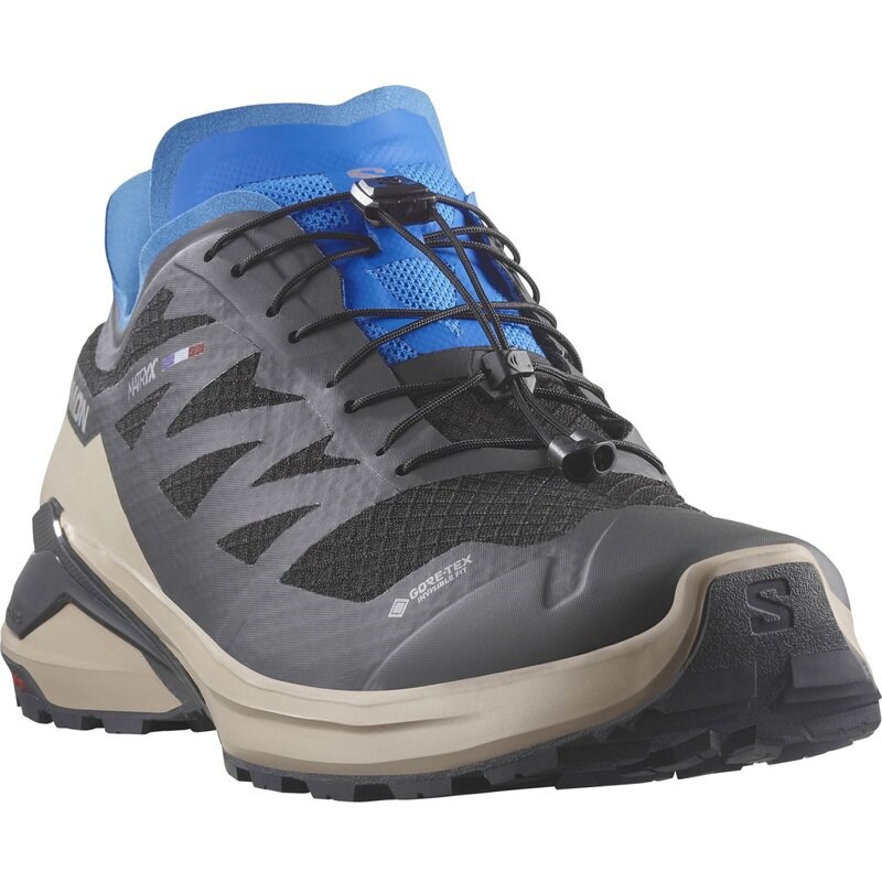 Salomon Herren Trailrunningschuhe SHOES XA META GORE-TEX MIF - Schwarz/Oxford Tan/Französischblau