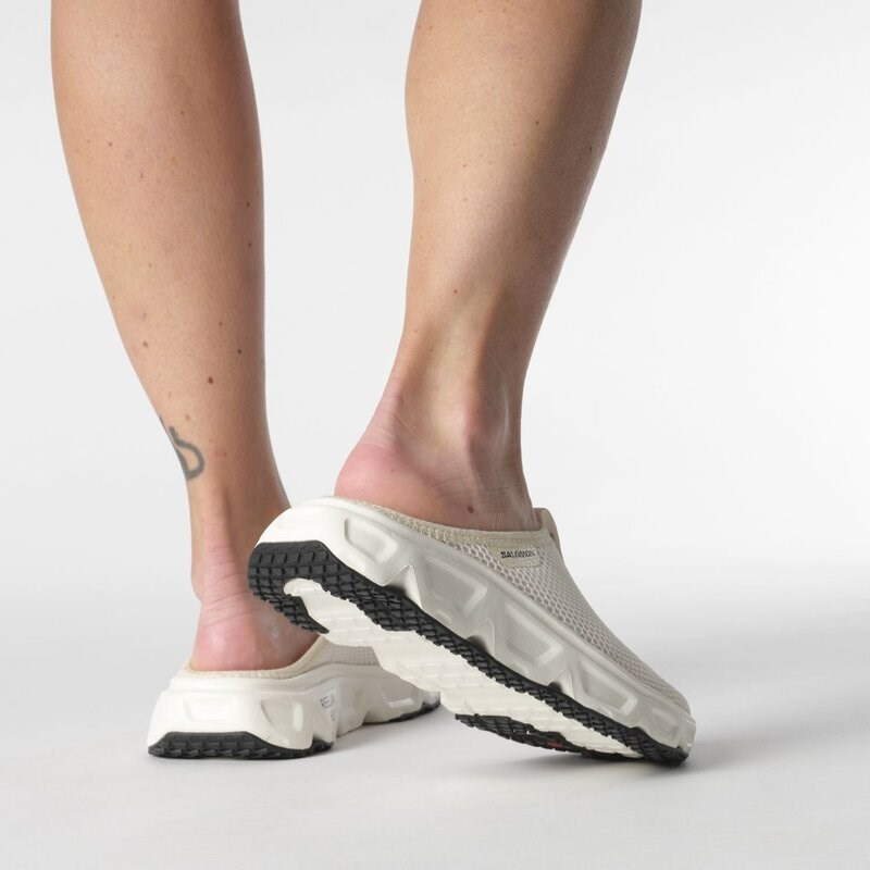 Salomon Damen Freizeitschuhe SHOES REELAX SLIDE 6.0 W - Vanilleeis/Vanilleeis/Schwarz