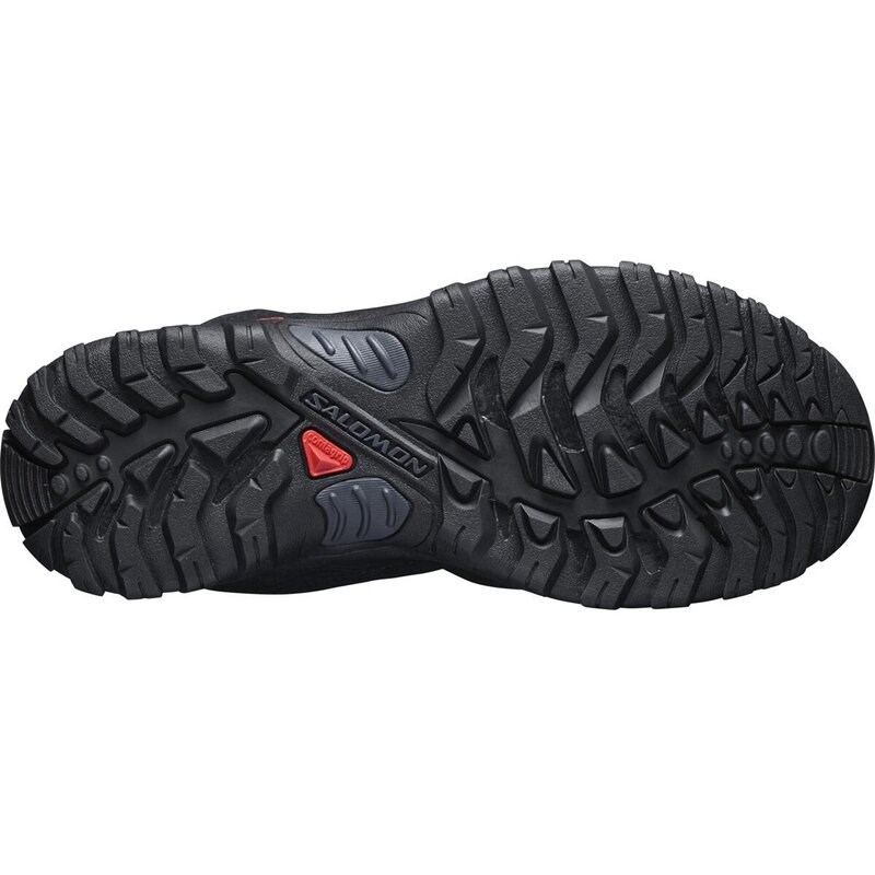 Salomon Damen Outdoorschuhe (Mid) SHELTER CS WP - Schwarz/Ebenholz/Weinprobe