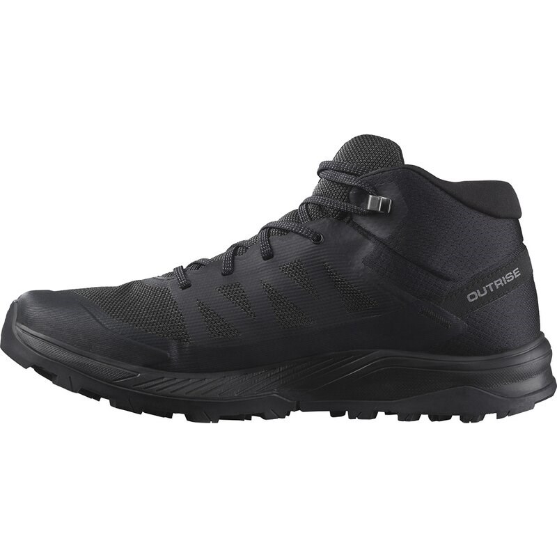 Salomon Herren Multifunktionsstiefel SHOES OUTRISE MID GTX - Schwarz/Schwarz/Phantom