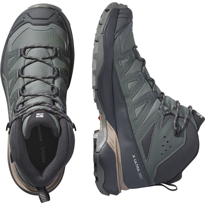Salomon Damen Trekkingstiefel SHOES X ULTRA 360 MID GTX W - Sedona-Salbei/Urban Chic/Etherea