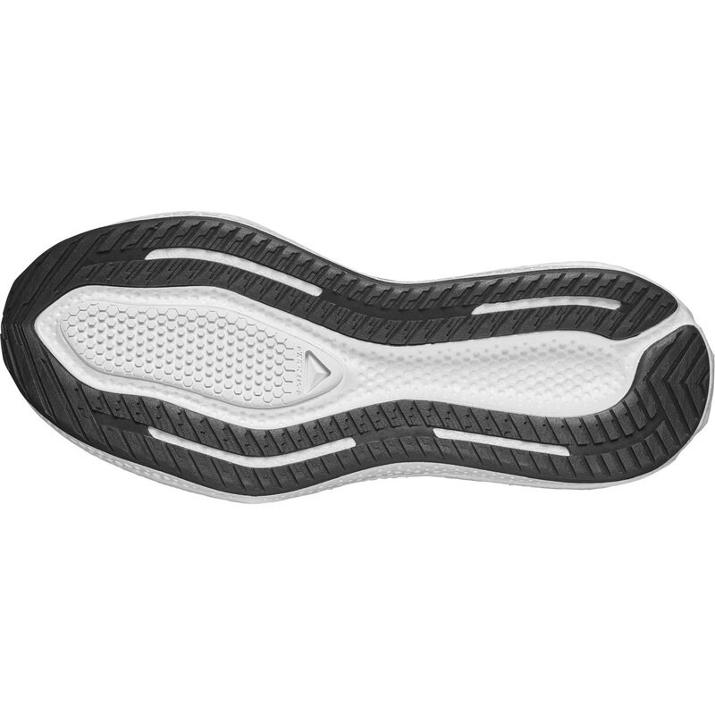 Salomon Herren Laufschuhe SHOES AERO GLIDE 4 - Schwarz/Weiß/FTW-Silber