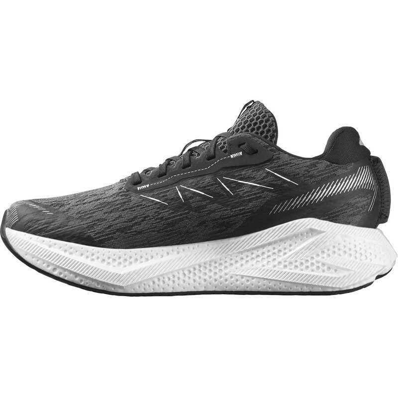 Salomon Herren Laufschuhe SHOES AERO GLIDE 4 - Schwarz/Weiß/FTW-Silber