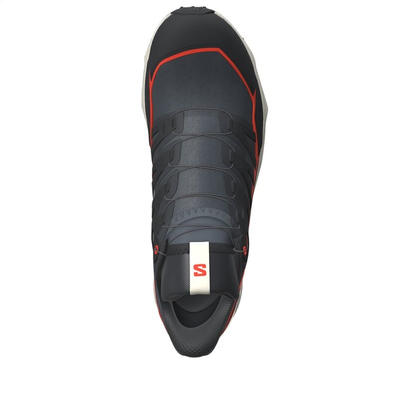 Salomon Herren Trailrunningschuhe SHOES THUNDERCROSS GTX - Turbulenz/Schwarz/Kirschtomate