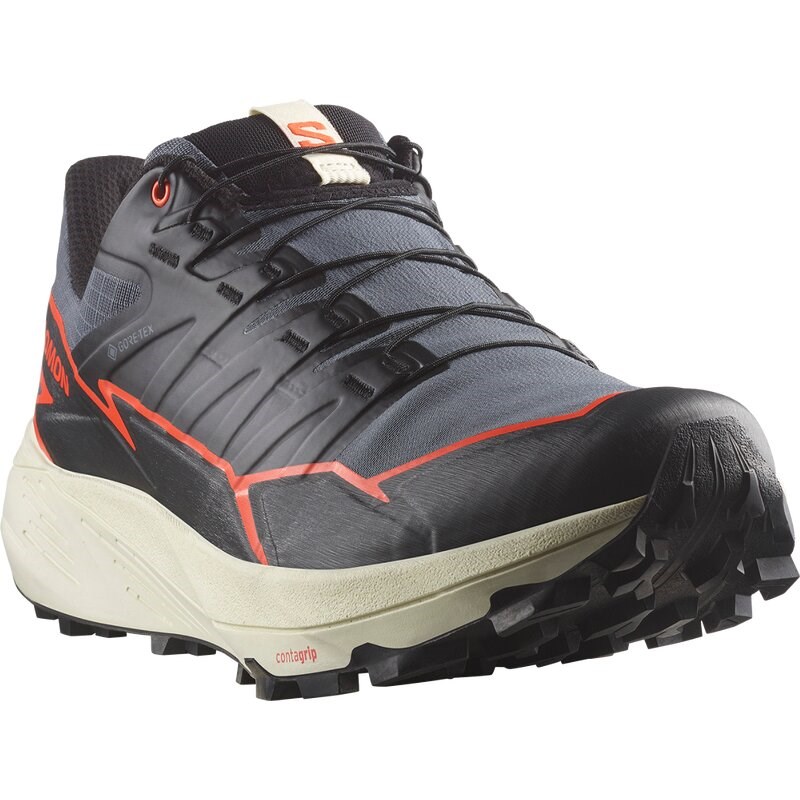 Salomon Herren Trailrunningschuhe SHOES THUNDERCROSS GTX - Turbulenz/Schwarz/Kirschtomate