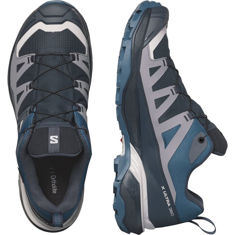 Salomon Herren Multifunktionsschuhe SHOES X ULTRA 360 GTX - Carbon/Tusche/Tiefentauchgang