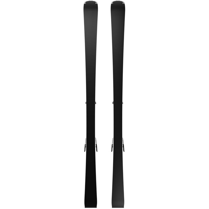 Salomon Herren All-Mountain Ski E - Chrom/Neonrot/Schwarz