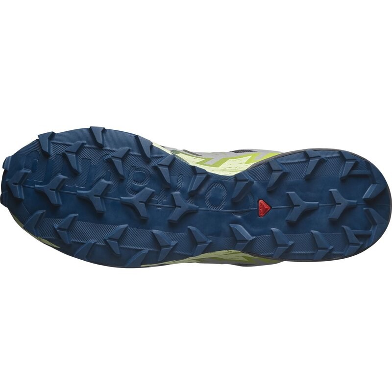 Salomon Herren Trailrunningschuhe SHOES SPEEDCROSS 6 - Castlerock/Limettencreme/Poseidon