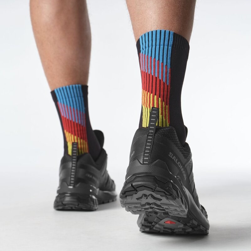 Salomon Herren Trailrunningschuhe SHOES XA PRO 3D V9 - Schwarz/Phantom/Zinn