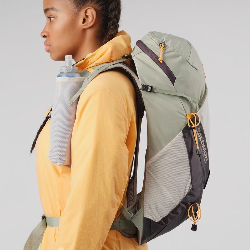 Salomon Rucksack AEROTREK 18 WOMEN - Seegras/Silberwolke/Eisen 9