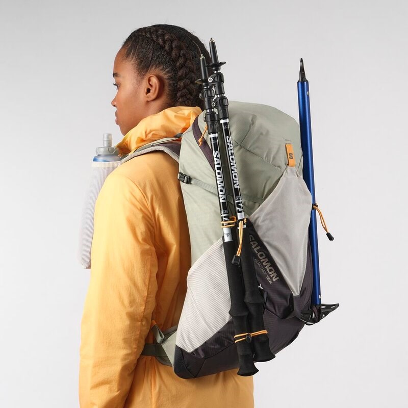 Salomon Rucksack AEROTREK 18 WOMEN - Seegras/Silberwolke/Eisen 9