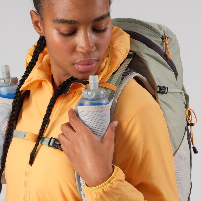 Salomon Rucksack AEROTREK 18 WOMEN - Seegras/Silberwolke/Eisen 9