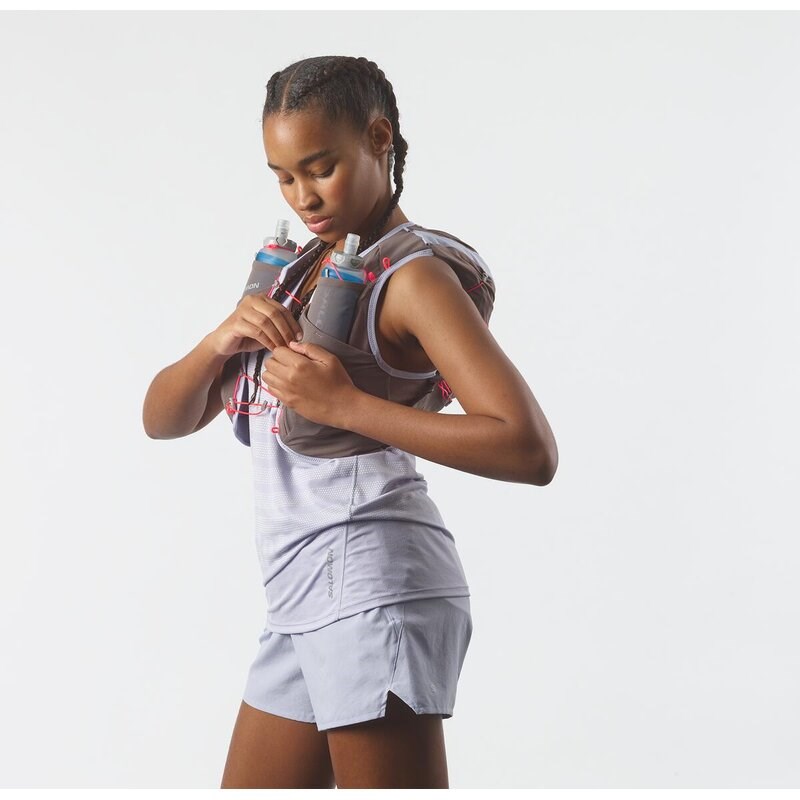 Salomon Rucksack ADV SKIN 12 WOMEN SET Nine - Neun Eisen/EXCALIBUR/COSMIC SKY