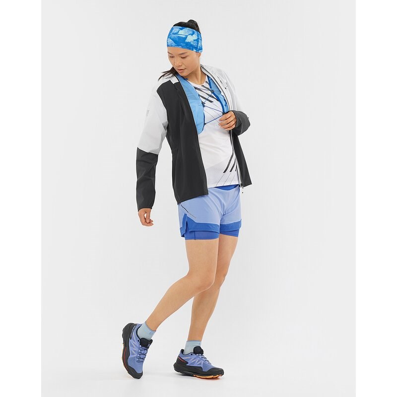 Salomon Damen Trailrunningschuhe SHOES PULSAR TRAIL W Velvet - Samtmorgen/Schwarz/Leuchtendes Orange