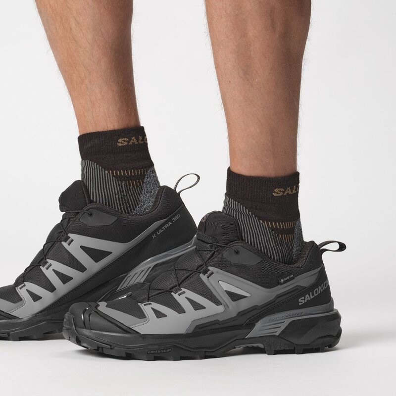 Salomon Herren Multifunktionsschuhe SHOES X ULTRA 360 GTX - Schwarz/Magnet/Stiller Schatten
