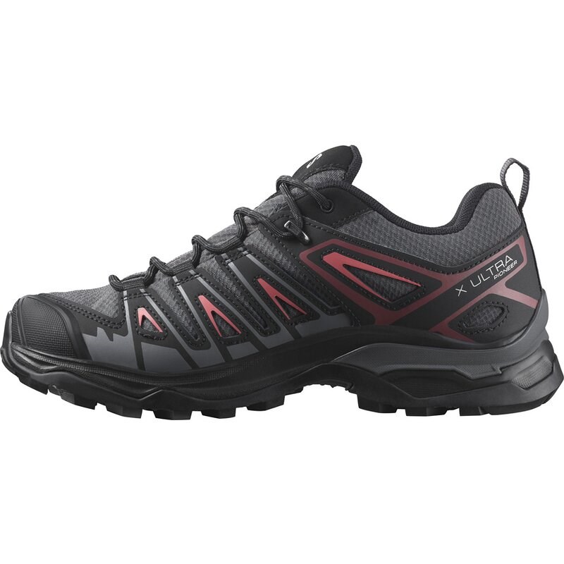 Salomon Damen Multifunktionsschuhe SHOES X ULTRA PIONEER GTX W - Magnet/Schwarz/Teerose