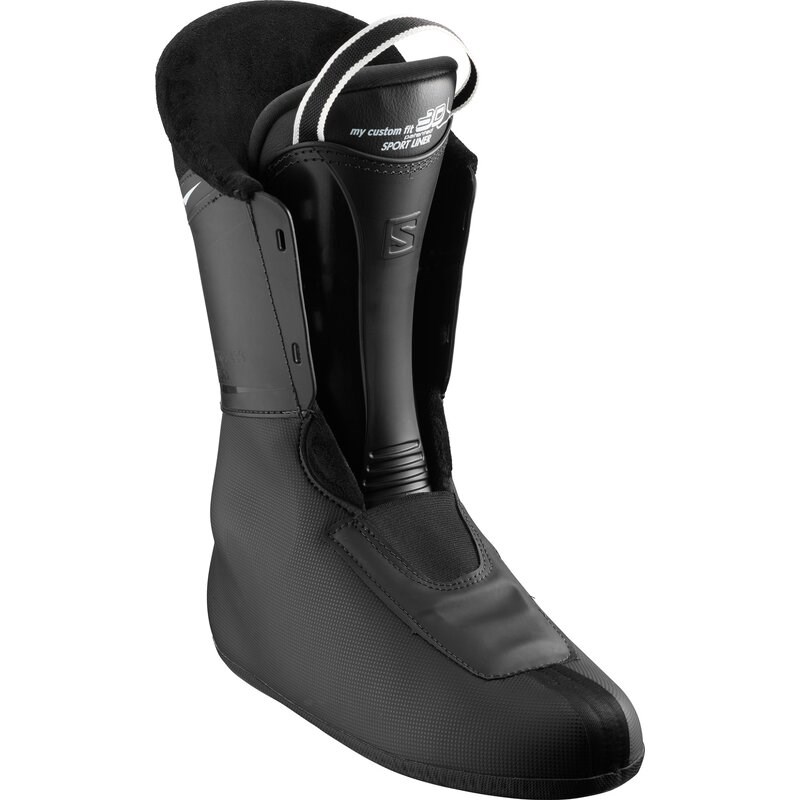 Salomon Herren Skischuhe - SCHWARZ/Säuregrün/Weiß