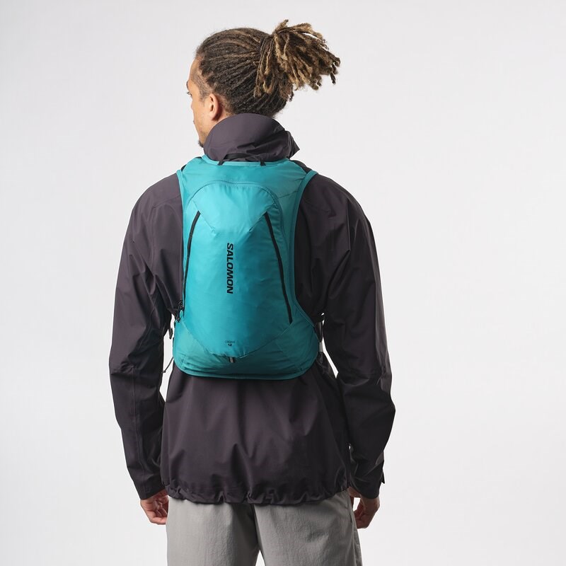 Salomon Rucksack CROSS 12 Tahitian - Tahitianische Flut/SCHWARZ