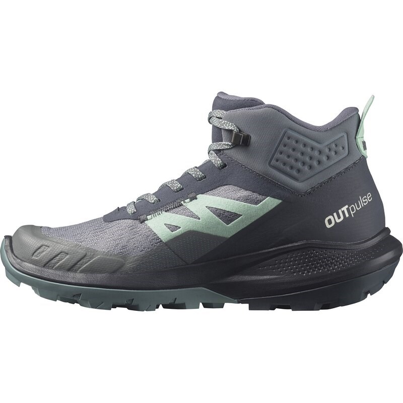 Salomon Damen Multifunktionsstiefel SHOES OUTpulse Mid GTX W - Ebenholz/Stiller Schatten/Ebenholz