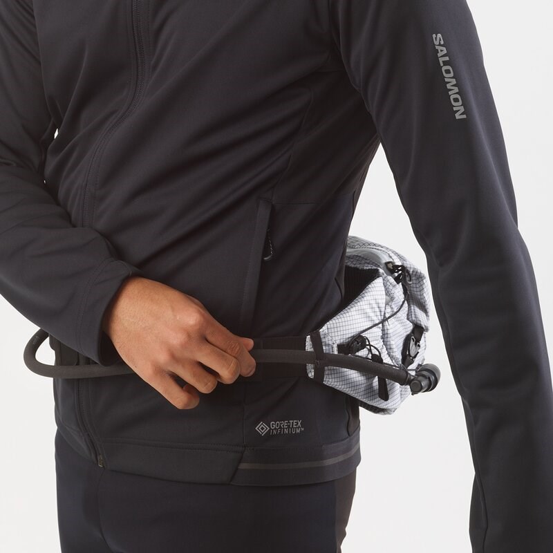 Salomon Kleintasche CROSS SEASON WAIST RACE - WEISS/SCHWARZ