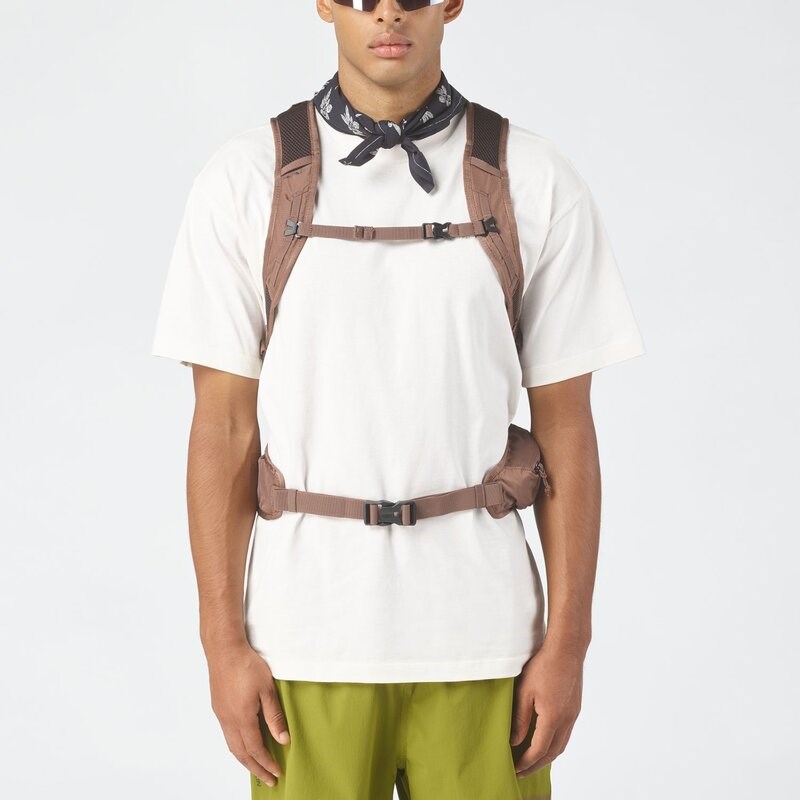 Salomon Kleintasche TRAILBLAZER - MUSTANG Schwarzer Kaffee