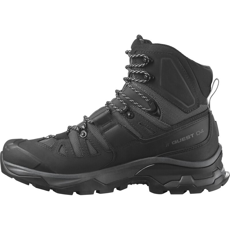 Salomon Herren Trekkingstiefel SHOES QUEST 4 GTX - Magnet/Schwarz/Steinbruch