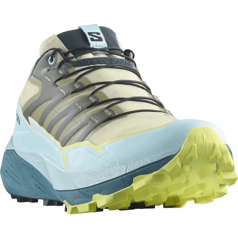 Salomon Damen Laufschuhe SHOES THUNDERCROSS W - Alfalfa/Tanager-Türkis/Sonnenlimette